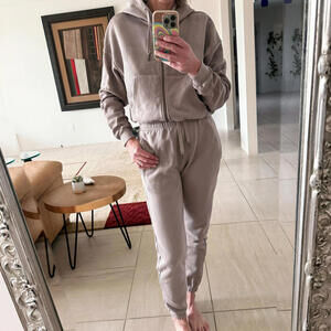 Vitality Hooded Sweat Pants | Sweatshirt  Set - Size XS